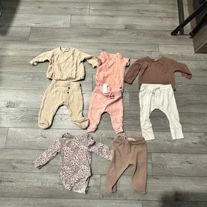 4 fall outfits 3-6 month
